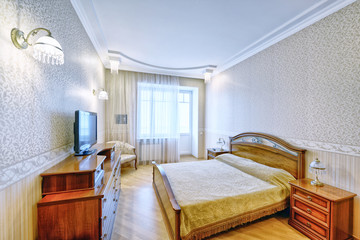 Bedroom interior.