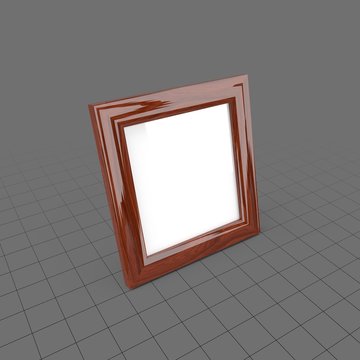 Small desktop picture frame