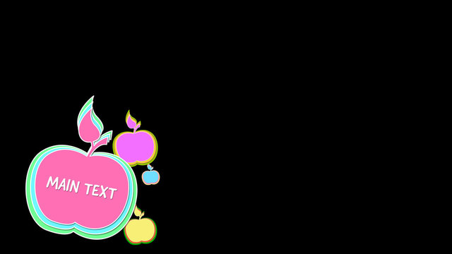 Pastel Apple Lower Third