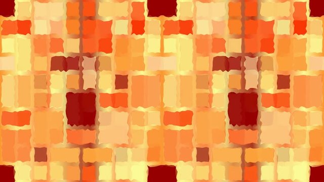 Seamless loop animation background with hot tiles