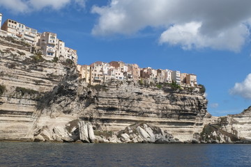 Fototapeta na wymiar Bonifacio in Corsica