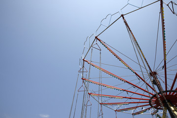 Swing ride wheel