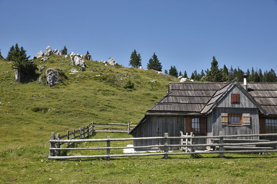 Old mountain house