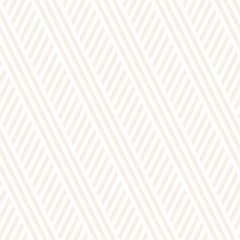 Obraz premium Interlacing Parallel Stripes. Vector Seamless Subtle Monochrome Pattern.