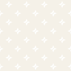 Vector seamless lattice pattern. Modern stylish texture. Repeating geometric star shape tiles