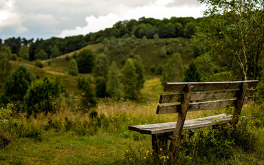 Ausblick auf die Lüneburger Heide