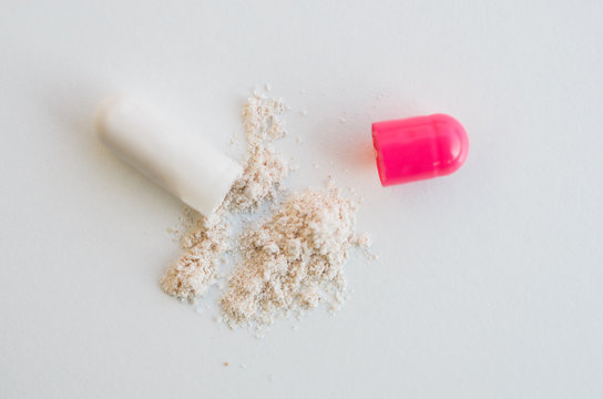 Capsule with medicinal