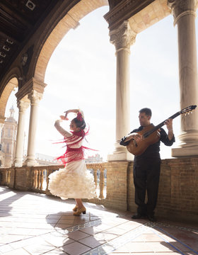 Professional Flamenco Dancer. Spain.