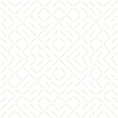 Geometric Ethnic Background Lattice. Stylish Subtle Texture. Vector Abstract Seamless Pattern.