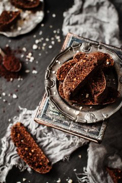 Jaffa biscotti