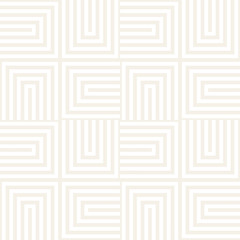 Repeating Geometric Stripes Tiling. Vector Seamless Monochrome Subtle Pattern