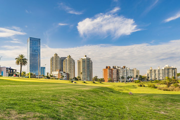 Obraz premium Montevideo Cityscape at Summer Time