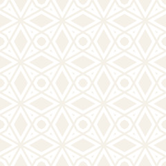 Vector Seamless Geometric Pattern. Abstract Geometric Background Design.