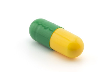 drug capsule, , isolated. Healthcare concept.