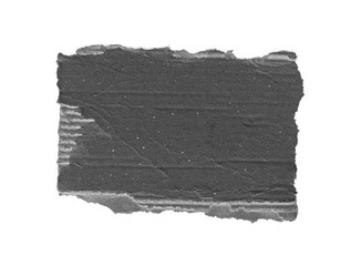 torn paper isolated on white background