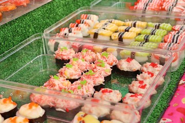 Sushi at street food