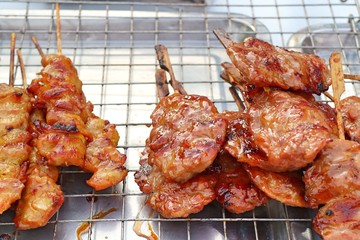 pork roast on street food