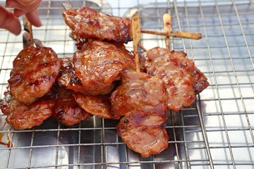 pork roast on street food