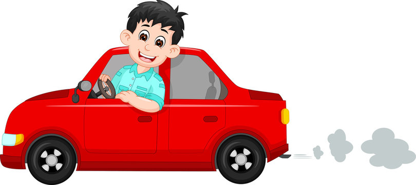 Driving A Car Cartoon Images – Browse 101,147 Stock Photos, Vectors, and  Video | Adobe Stock