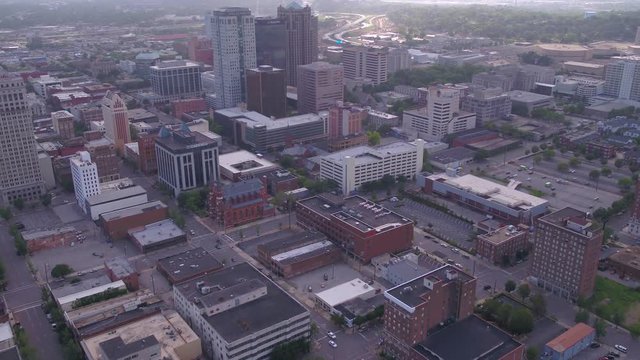 Aerial Alabama Birmingham July 2017 Sunny Day 4K Inspire 2 