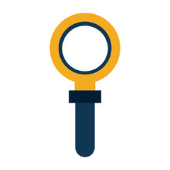 magnifying glass icon image vector illustration design 