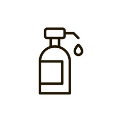 Spa circle flat icon