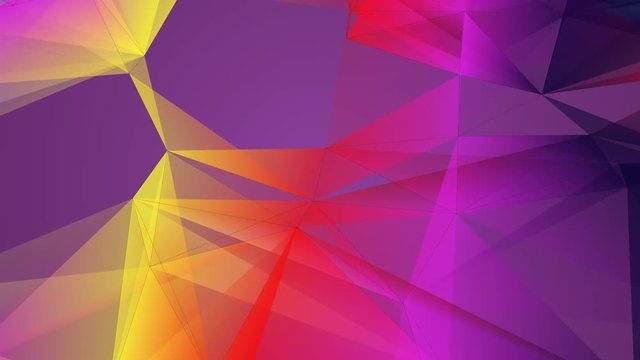 polygon cloud wave background