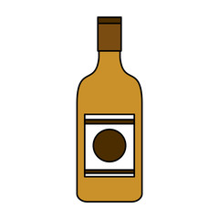 wine bottle icon image vector illustration design 