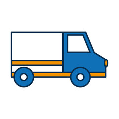 Fototapeta premium cargo truck icon