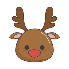 christmas deer icon