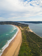 A view of Palm Beach from Barrenjoey Head.