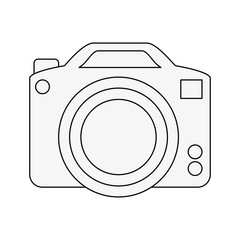 Photographic camera symbol icon vector illustration graphic design