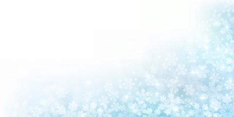 クリスマス　雪　冬　背景