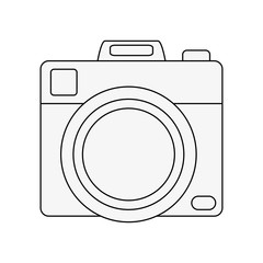 Photographic camera symbol icon vector illustration graphic design