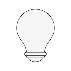 Bulb light year icon vector illustration graphic design