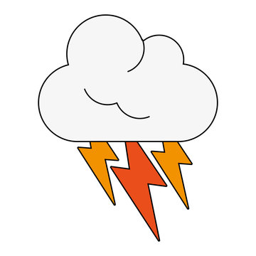 Cloud weather symbol icon vector illustration graphic design