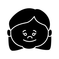 Cute grandmother cartoon icon vector illustration graphic design