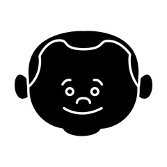 Cute grandfather cartoon icon vector illustration graphic design