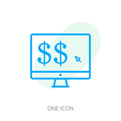 Currency monitoring icon