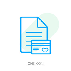 File and credit card