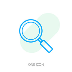 Magnify Vector icon, Search Vector icon