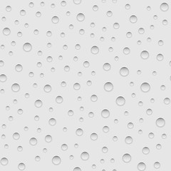 Seamless pattern with holes. Vector background illustration