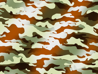Camouflage pattern, background on February 23