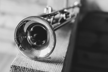 Obraz premium trumpet musical instrument