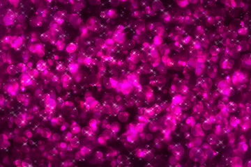 Pink Sparkling Glitter bokeh Background.