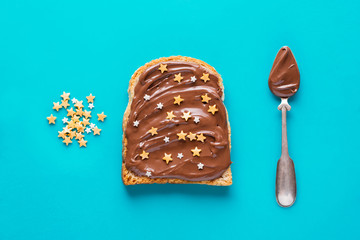 Toast with Chocolate