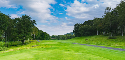 ゴルフ場 ゴルフコース ティーグラウンド