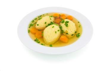 Grießnockerlsuppe