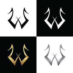 Initial W Logo