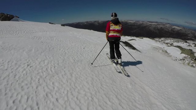 Backcountry Skiing in Australia, 4K
